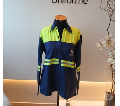 Roupas e Acessórios - Fotos para Uniforme industrial com silk