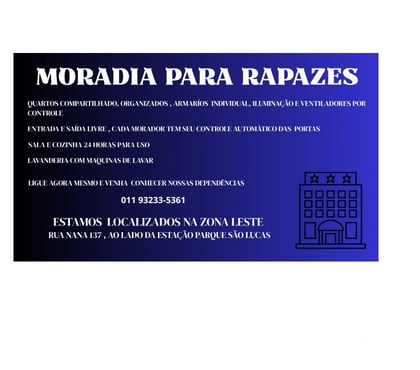 Quarto para Alugar Vila Prudente Sao Paulo SP - Fotos para ALUGUEL DE QUARTOS PARA HOMENS