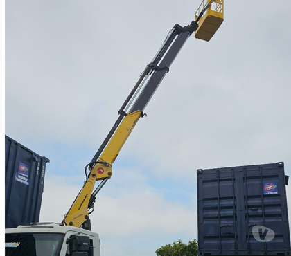Outros serviços - Fotos para Caminhão Munck com Cesto Aéreo em Cubatão – Içamento