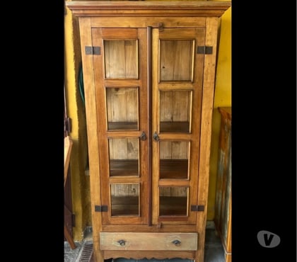 Venda Móveis Jacarepaguá Rio de Janeiro RJ - Fotos para Cristaleira rústica - Móveis Rústicos