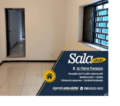 Aluguel imóveis comerciais - Fotos para Aluga Sala Comercial no Jardim Palma Travassos