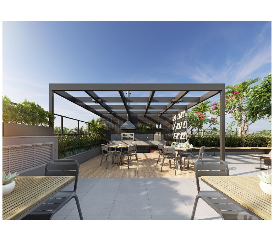 Empreendimentos imóveis Grande Sao Paulo SP Taboão da Serra - Fotos para Lançamento Aurea Sky Apto 02 Dorms varanda Shopping Taboão