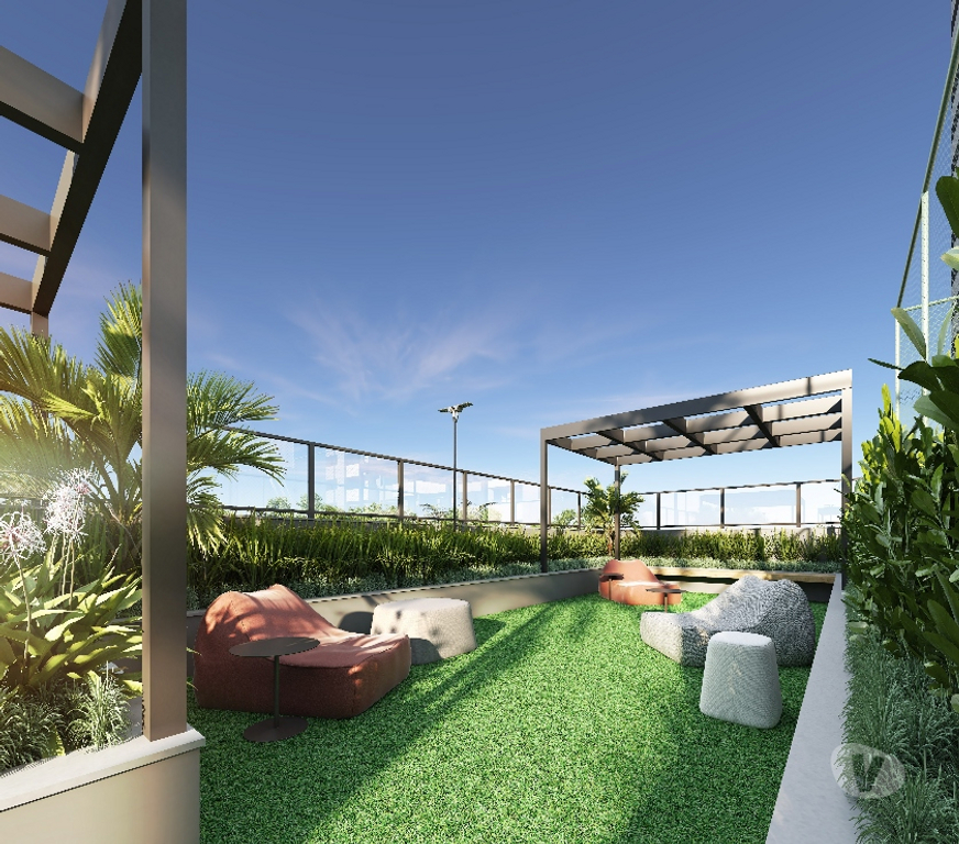 Empreendimentos imóveis Grande Sao Paulo SP Taboão da Serra - Fotos para Lançamento Aurea Sky Apto 02 Dorms varanda Shopping Taboão