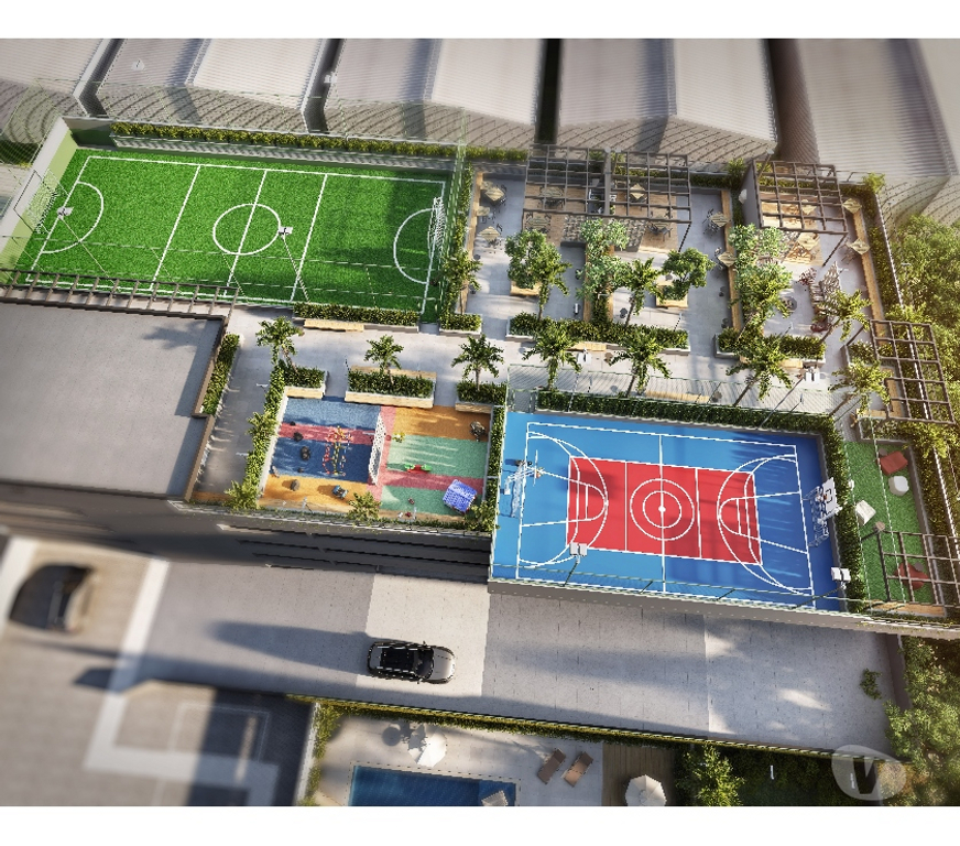 Empreendimentos imóveis Grande Sao Paulo SP Taboão da Serra - Fotos para Lançamento Aurea Sky Apto 02 Dorms varanda Shopping Taboão