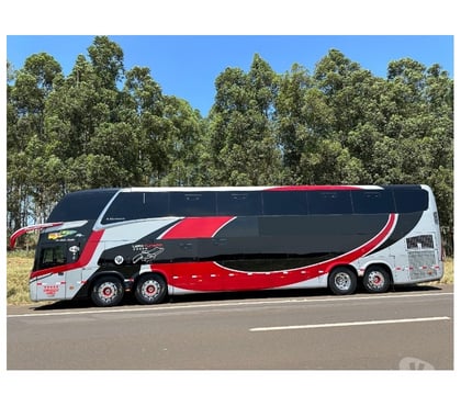 Ônibus usados Cidade Industrial de Curitiba Curitiba PR - Fotos para Onibus DD New G-7 8x2 Scania k-440 ano 2019 cód.9885