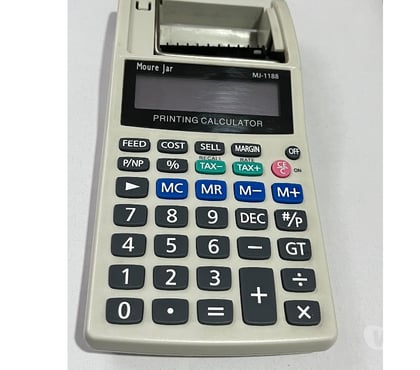 Diversos Diadema Grande Sao Paulo SP - Fotos para Calculadora de mesa com bobina Moure Jar MJ-1188