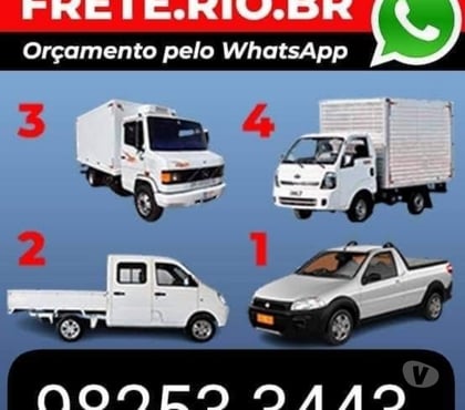 Mudanças - Frete Copacabana Rio de Janeiro RJ - Fotos para MUDANÇA E FRETE BARATO FALA COMIGO