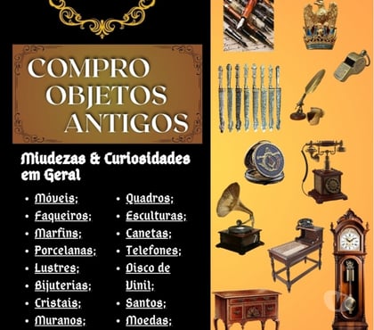 Artigos de coleção Recreio Rio de Janeiro RJ - Fotos para Antiquário & Brechó Soraia
