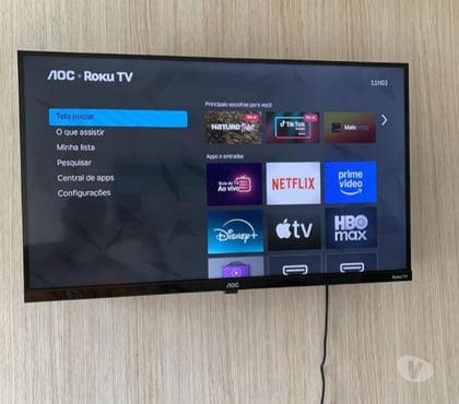 TV Usada - Fotos para AOC, Smart TV, Roku, 32'' HD, 32S5045 78G, com HDMI, USB