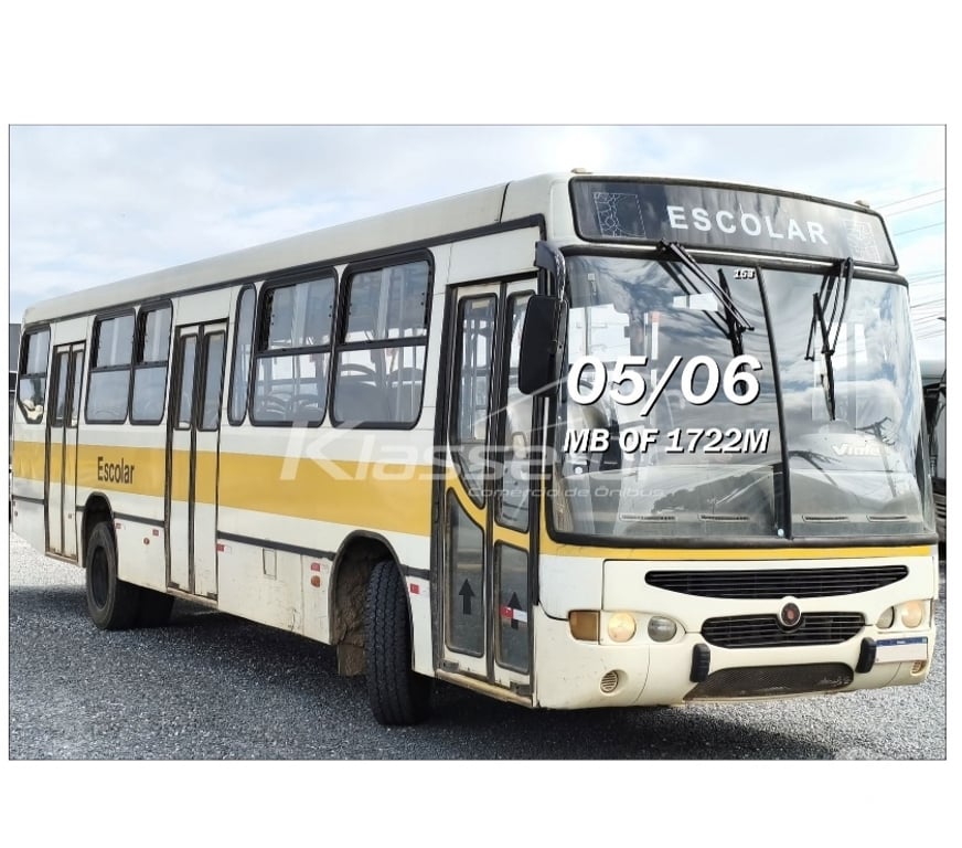  Ônibus Usados Curitiba PR Boqueirão - Fotos para Ônibus Marcopolo Viale MB OF 1722M 34 Lug(COD.665)2005-2006