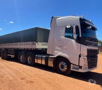 Volvo FH 540 2021 + Graneleiro Randon 2021 (Conjunto) ÚNICO