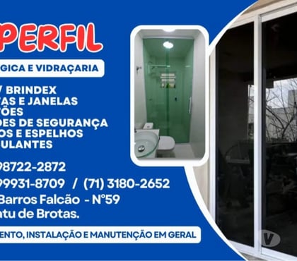 Reparo - Conserto - Reforma Brotas, Salvador Salvador BA - Fotos para ALPERFIL METALÚRGICA É VIDRAÇARIA MANUTENÇÃO EM GERAL