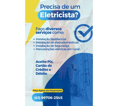 Reparo - Conserto - Reforma Matriz Curitiba PR - Fotos para Prestação de Serviços Elétricos em Geral