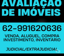 Avaliação de imóveis em Goiânia e região metropolitana