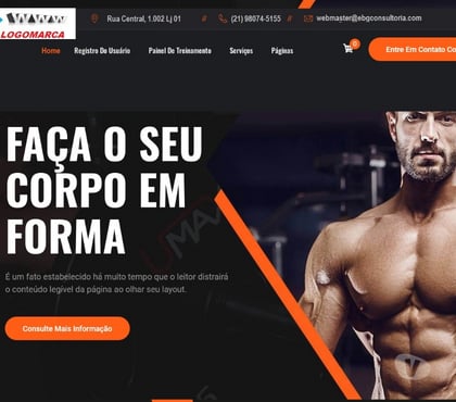 Serviços de Informática - Fotos para Site para Academias e Personal Trainer com Gestão Alunos