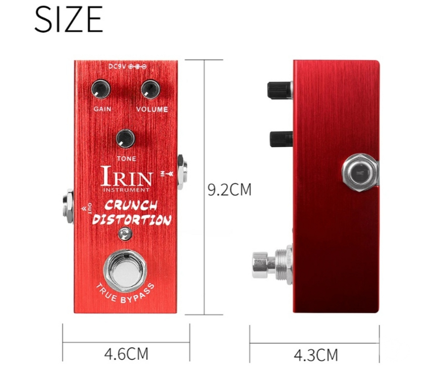 Instrumentos musicais Sao Paulo SP Cachoeirinha, São Paulo - Fotos para Pedal Rohs Guitarra Baixo Irirn Crunch Distortion