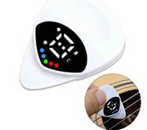 Palheta Afinador Guitarra Baixo Violão Display Digital