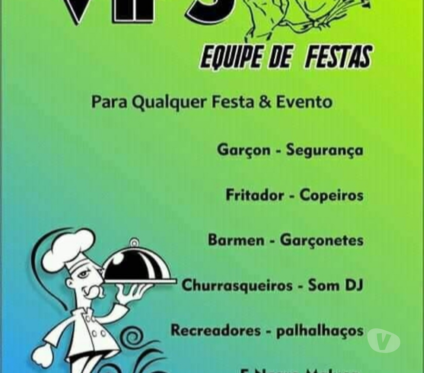 Serviços para eventos Sao Goncalo RJ - images_alt_text Vips equipe de festas e eventos