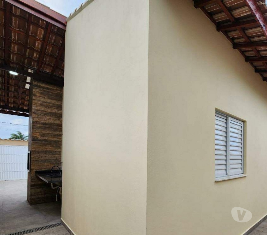 Apartamentos a venda Itanhaem SP - Fotos para Casa nova a venda com piscina, espaço Gourmet - 3 dorm.