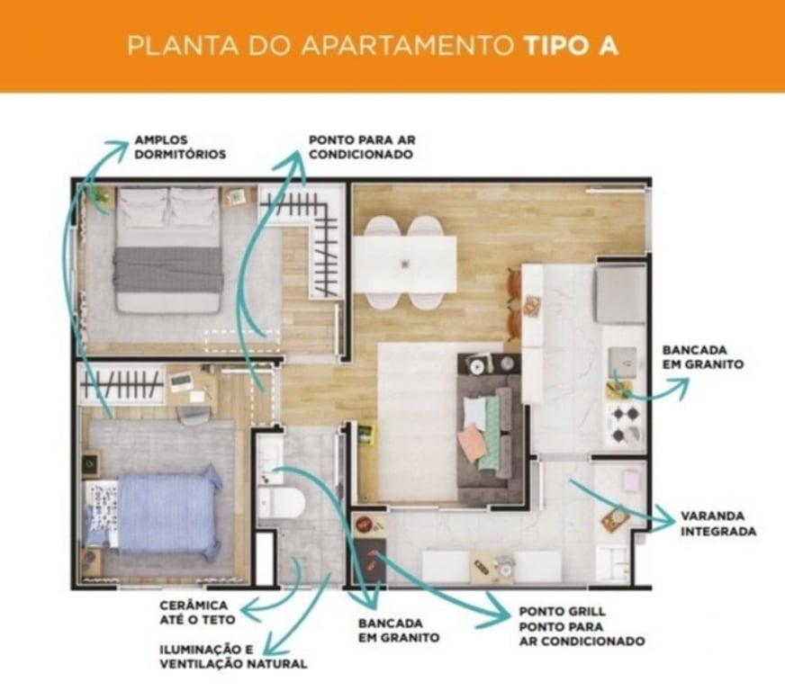 Empreendimentos imóveis Grande Sao Paulo SP Taboão da Serra - Fotos para Signature Conceito Taboão - 2 dorms varanda 1 vaga livre
