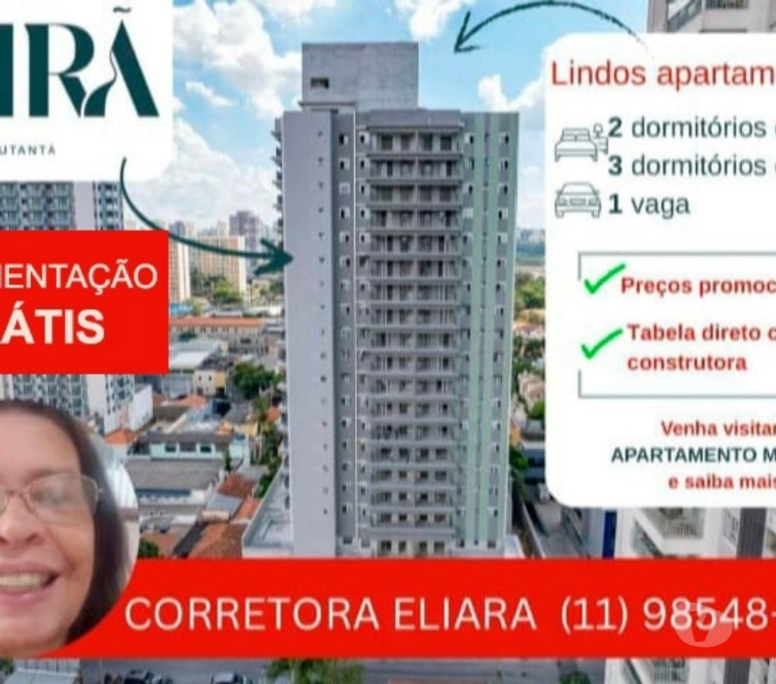 Apartamentos a venda Sao Paulo SP Butantã - Fotos para MIRÃ BUTANTÃ lindos aptos prontos 2 e 3 dorm varanda vaga
