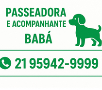 Passeadora de caes e babá de pets