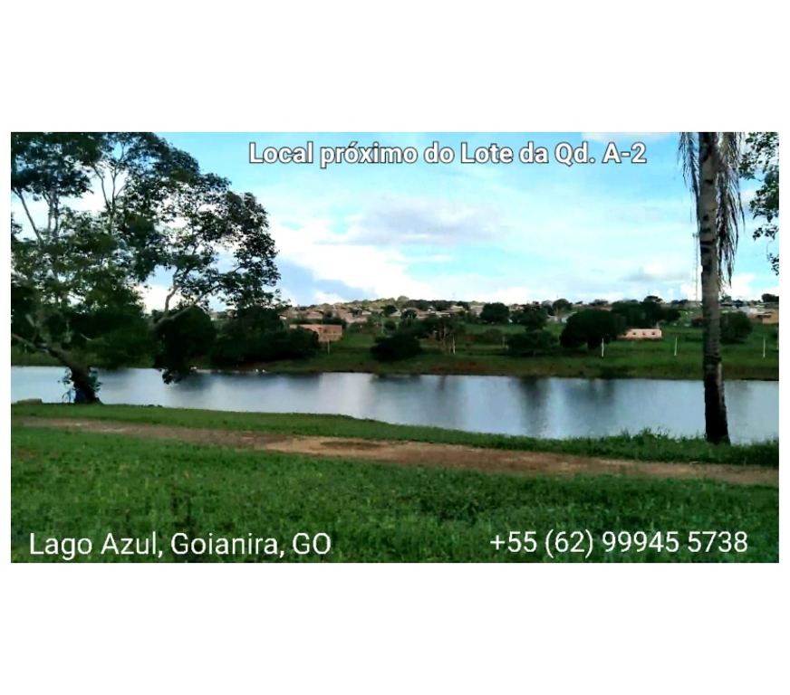 Terrenos Goianira GO - Fotos para Lago Azul .Parcelas 547.54 .Lote 300 m2