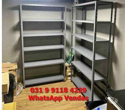 Venda Móveis Centro-Sul Belo Horizonte MG - Fotos para Estante de Aço - Nova - Frete Grátis para Minas Gerais BH