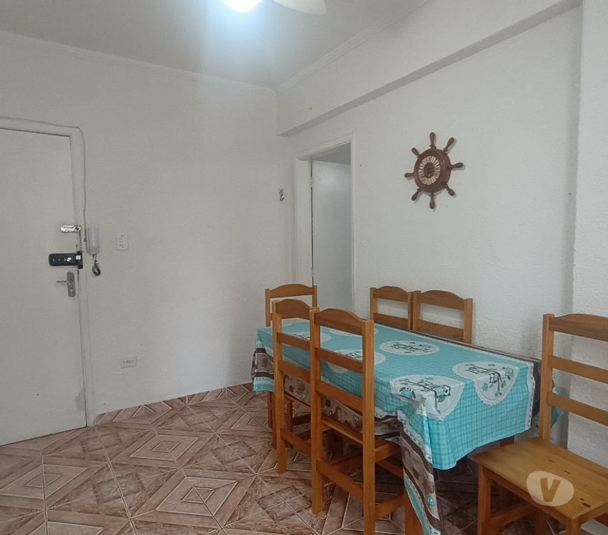 Apartamentos a venda Praia Grande SP - Fotos para 1 Dormitório Prédio Frente mar Guilhermina