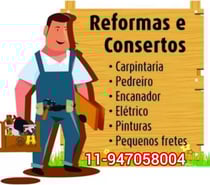 Marido de aluguel consertos e reparos