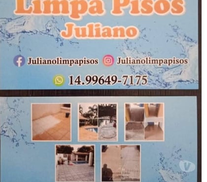 Outros serviços - Fotos para Limpa Pisos e limpeza de pedras