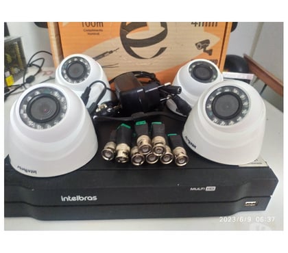 Equipamentos Itapuã Salvador BA - Fotos para Câmeras de segurança kit completo
