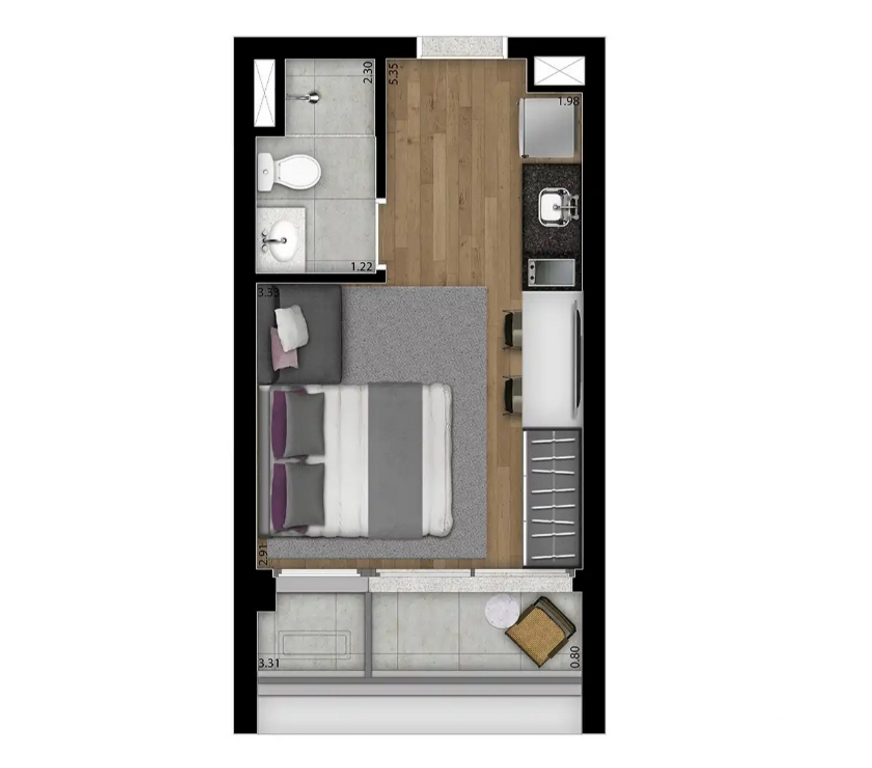 Empreendimentos imóveis Sao Paulo SP Vila Mariana - Fotos para Apartamento a venda próximo à ESPM e Belas Artes.