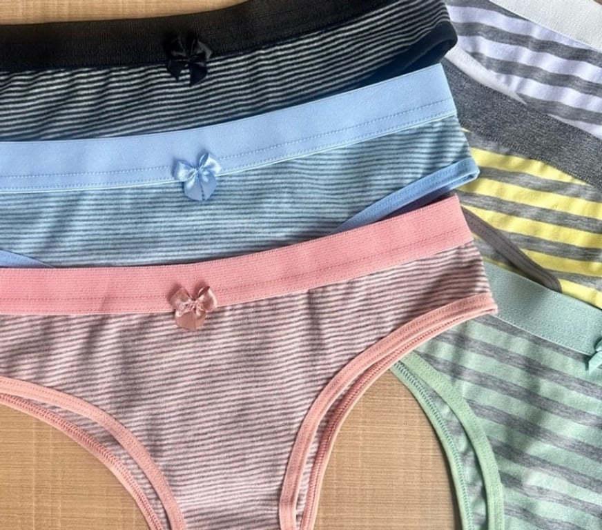 Roupas e Acessórios Santa Branca SP - Fotos para Kit 5 Tangas Femininas em Algodão Conforto – Promoção