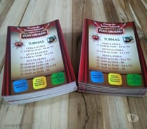 1000 panfletos personalizados. Arte gratuita