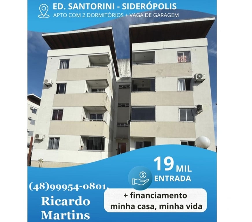Apartamentos a venda Sideropolis SC - Fotos para Santorini Siderópolis Tereza Cristina apartamento a venda