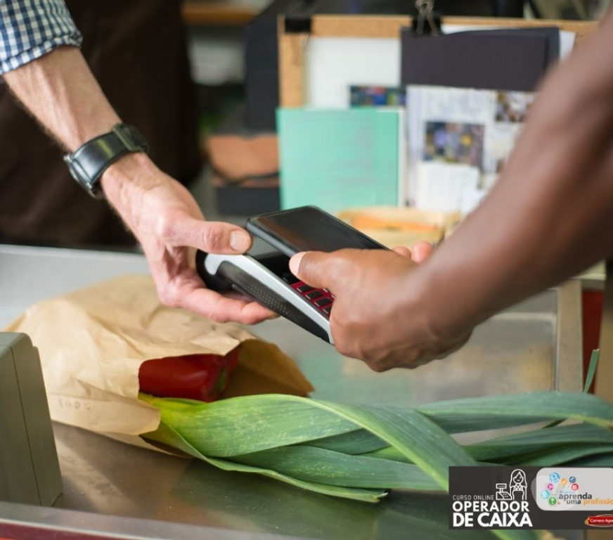 Capacitação profissional Caxias do Sul RS - Fotos para Curso Operador de Caixa em vídeo aulas e mais Certificado