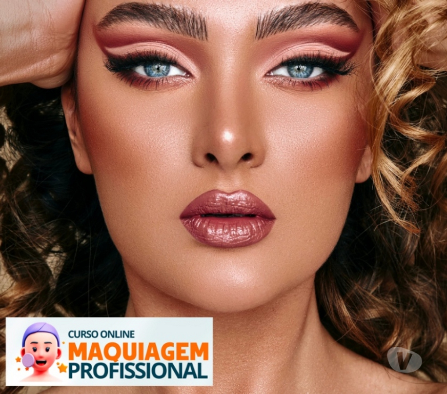 Capacitação profissional Maringa PR - Fotos para Curso Maquiagem Profissional em vídeo aulas e Certificado