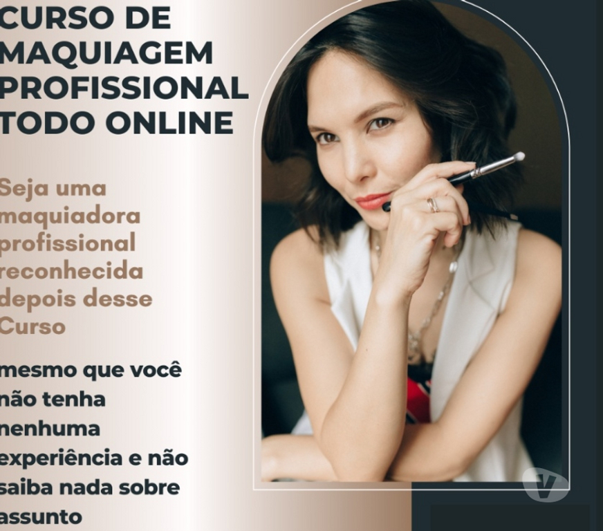 Capacitação profissional Maringa PR - Fotos para Curso Maquiagem Profissional em vídeo aulas e Certificado