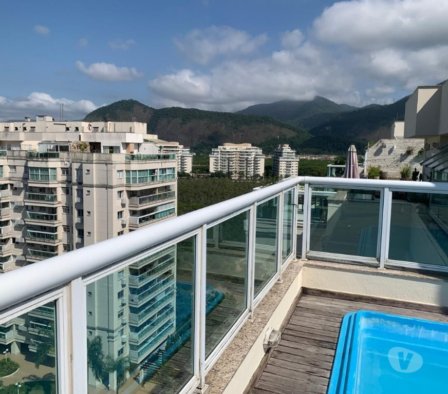 Apartamentos a venda Rio de Janeiro RJ Barra da Tijuca - Fotos para London Green - Cobertura duplex de 4 quartos com 320m2