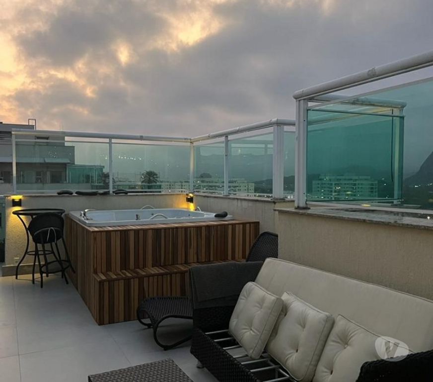 Apartamentos a venda Rio de Janeiro RJ Barra da Tijuca - Fotos para London Green - Cobertua duplex de 3 quartos com 189m2