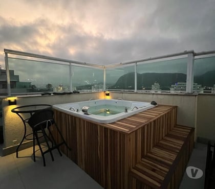 Casas para vender Barra da Tijuca Rio de Janeiro RJ - Fotos para London Green - Cobertua duplex de 3 quartos com 189m2