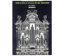 Partitura - Toccata e fuga em Ré menor .- Cód. 112 -