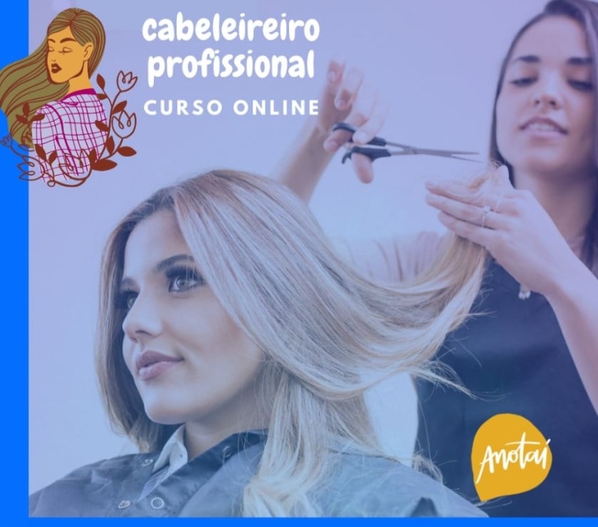 Capacitação profissional Joacaba SC - Fotos para Curso Cabeleireiro Profissional . Vídeo aulas e Certificado