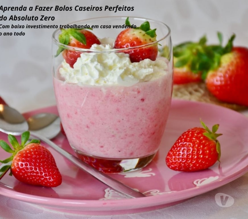 Capacitação profissional Rio Grande RS - images_alt_text Curso Bolo Caseiro Perfeito em vídeo aulas mais Certificado