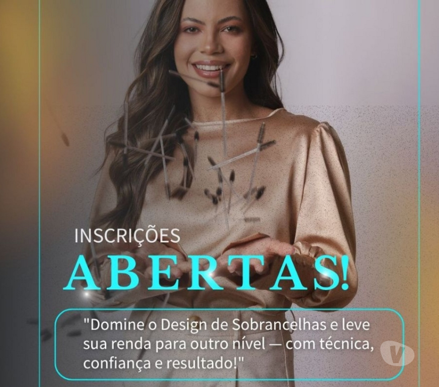 Capacitação profissional Passo Fundo RS - Fotos para Curso Sobrancelhas Perfeitas em video aulas e certificado