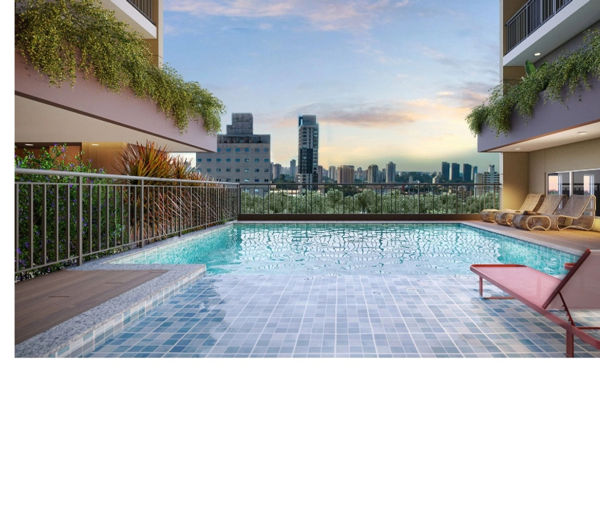 Empreendimentos imóveis Sao Paulo SP Santo Amaro - Fotos para More ao lado da Estação Adolfo Pinheiro 1 e 2 Dormitórios