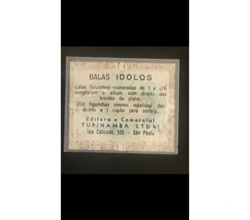 Colecionadores Sao Paulo SP Brás - Fotos para Compro o Álbum Ídolos do Futebol ano 1959 Pg R$5.000