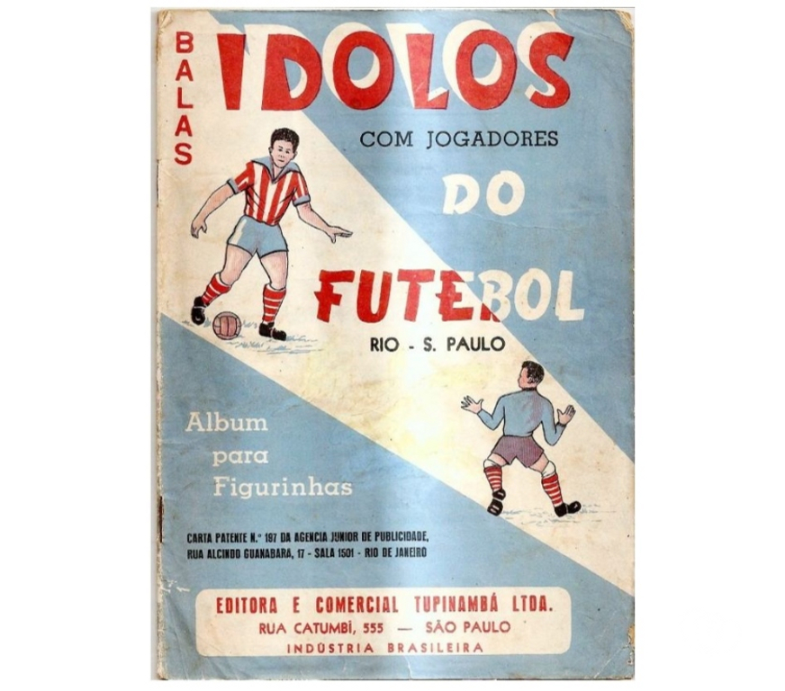 Colecionadores Sao Paulo SP Brás - Fotos para Compro o Álbum Ídolos do Futebol ano 1959 Pg R$5.000