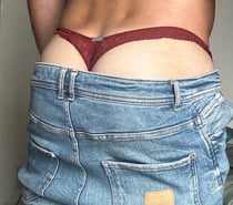 Playboyzin Gato Usa calcinha fio SIG